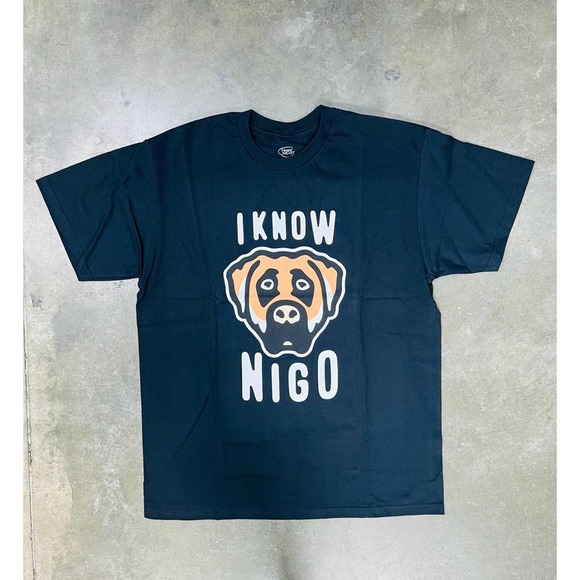 I Know Nigo Dog Face tee - Medium - Picture 1 of 3